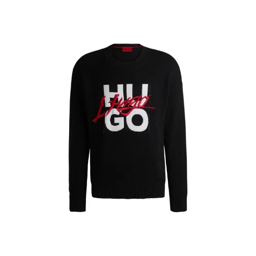 Hugo Boss Черный Мужской Трикотаж