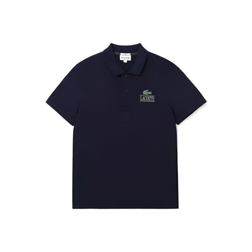 LACOSTE Collaboration FW23 Поло Мужское Темно-синий