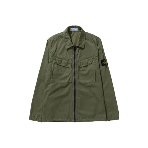 STONE ISLAND Куртка Мужская Зеленая