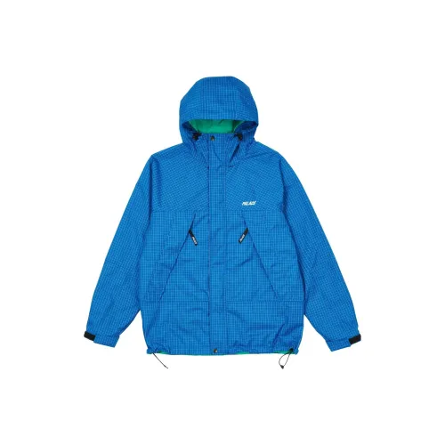 Дворцово-синие унисекс куртки