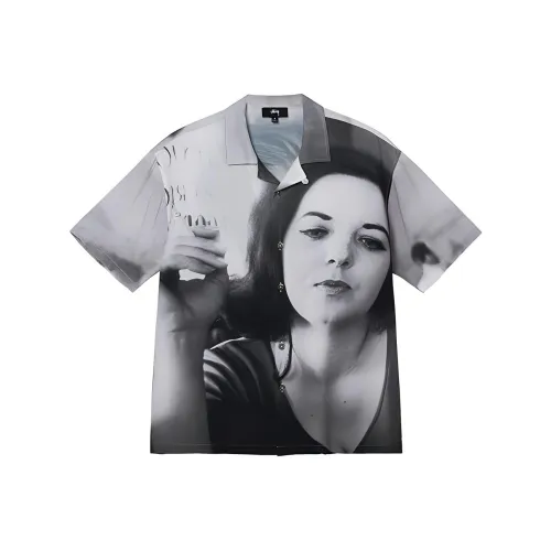 Stussy Черные Унисекс Рубашки