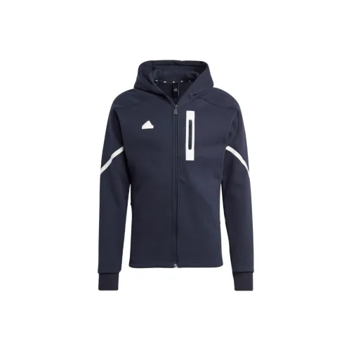 Adidas Темно-синие мужские куртки