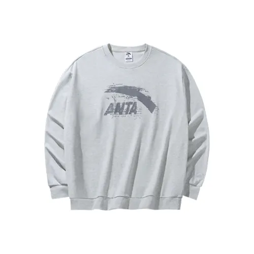 Anta Life Collection B1004 Светло-пшеничный серый Унисекс Толстовки