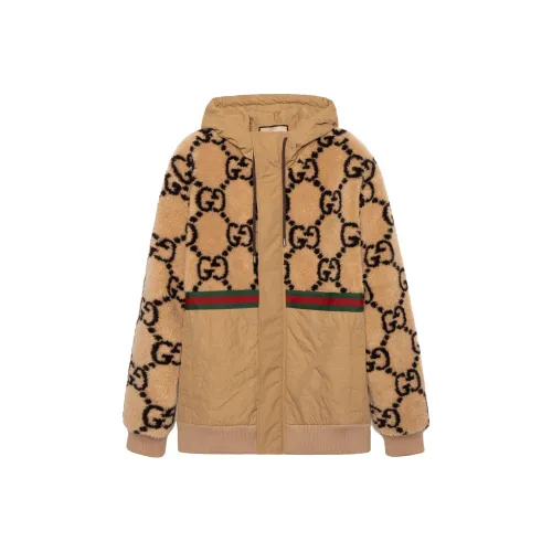 GUCCI Куртки и Пальто Мужской Бежевый