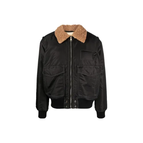 DIESEL Мужские черные куртки