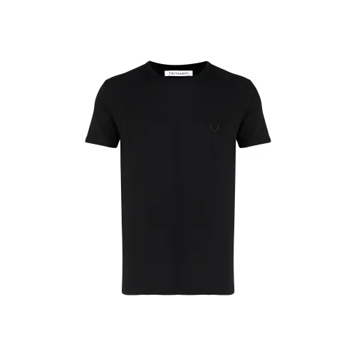 TRUSSARDI Мужские черные T-рубашки