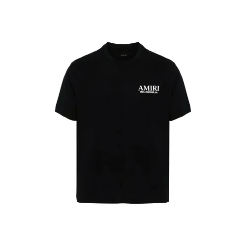 AMIRI Мужские черные футболки