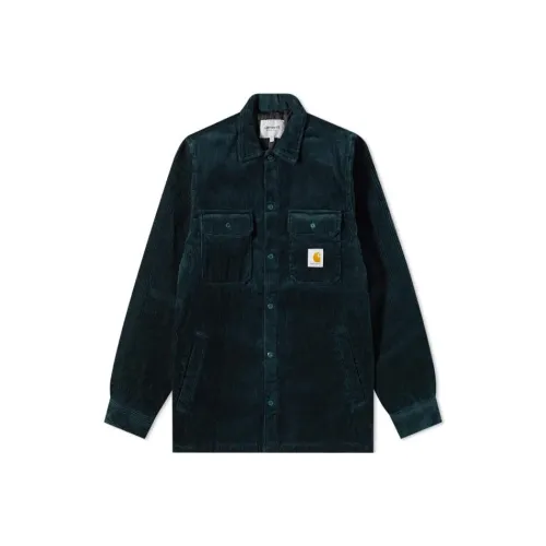 Carhartt WIP Рубашка Куртка Мужская Темно-синяя