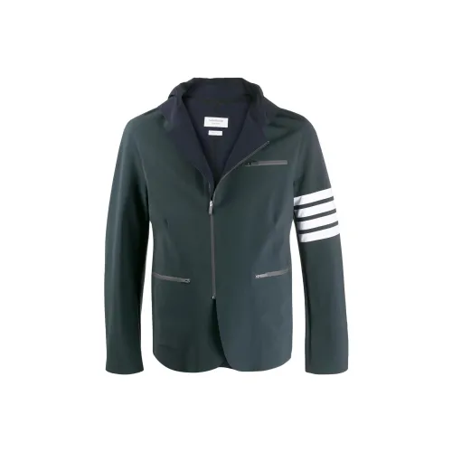 THOM BROWNE Темно-серый Мужской Куртки