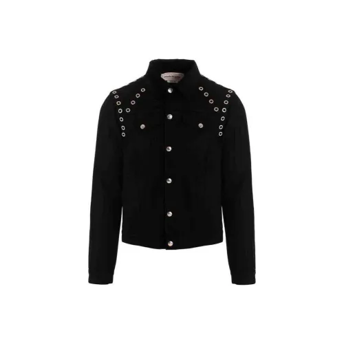 Alexander McQueen Куртка Мужская Черная