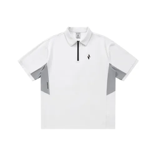 Skechers Yazhuan Series Поло Унисекс Джинсовый серый