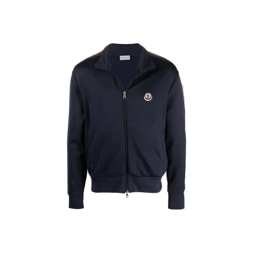 MONCLER SS22 Темно-синие мужские куртки