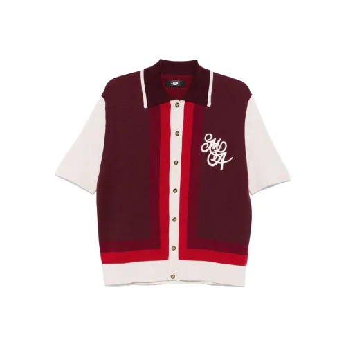 AMIRI FW24 Трикотаж Мужской Бордовый