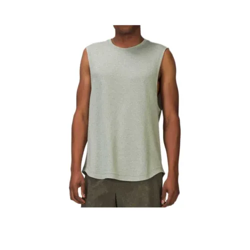 lululemon Drysense Топ без рукавов Мужской Зеленый