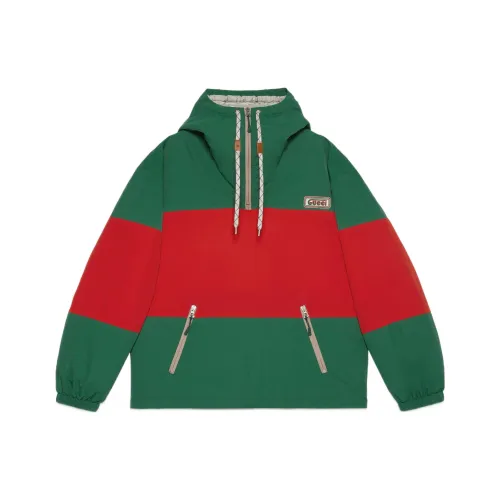 GUCCI FW22 Куртка Мужская Красная Зеленая