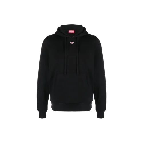 DIESEL Черный Унисекс Свитшоты