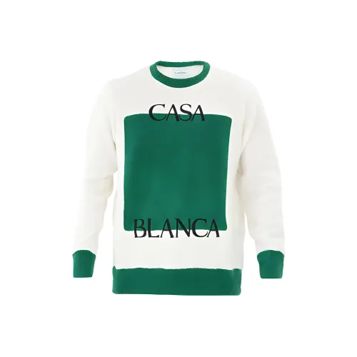 CASABLANCA Белый Мужской Свитшот