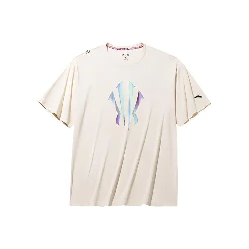 Anta Лунно-белый Унисекс Футболка