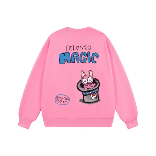 AFTER SCHOOL SPECIAL Длинный рукав Круглый вырез Свитшот Унисекс Арбузный Розовый