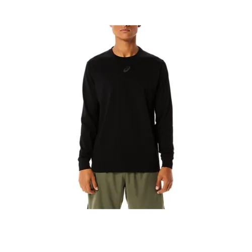 Asics TIGER LS Стандартная футболка мужская PERFORMANCE BLACK Графитовый серый