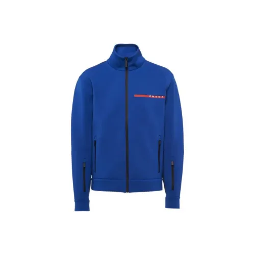 PRADA Куртки и Пальто Мужской Синий