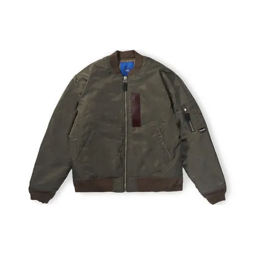 TEKABLU FW22 Loose Fit Куртка Мужская Армейский Зеленый