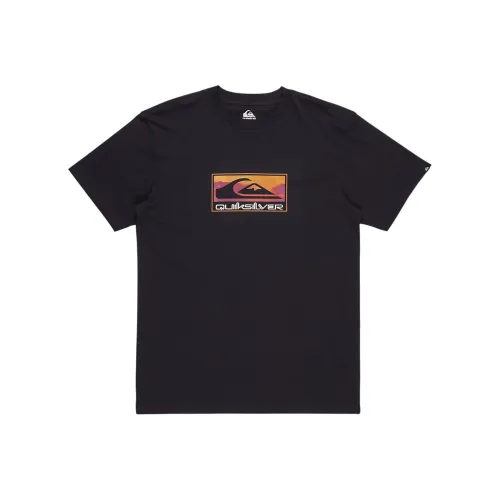 Quiksilver Черные Мужские T-Рубашки