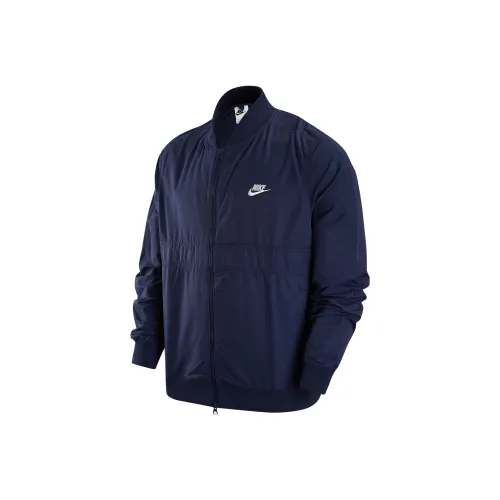 Nike Темно-синие мужские куртки