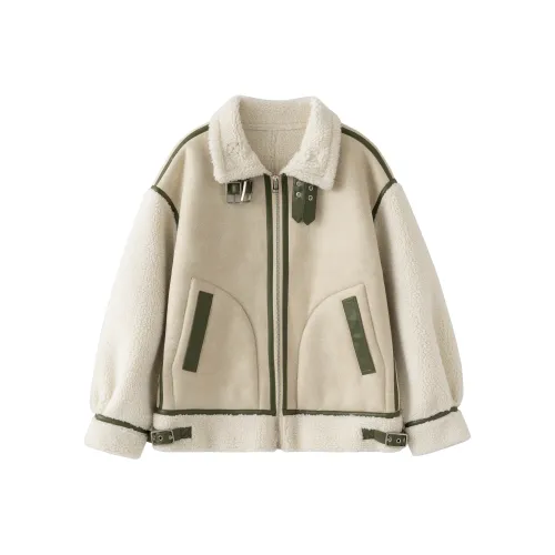 FEICHAI Экрю Унисекс Куртки