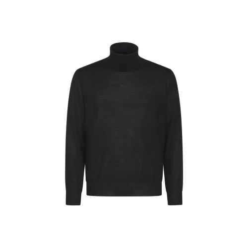 Canali Черный Мужской Трикотаж