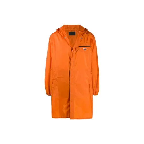 PRADA Оранжевые Мужские Куртки