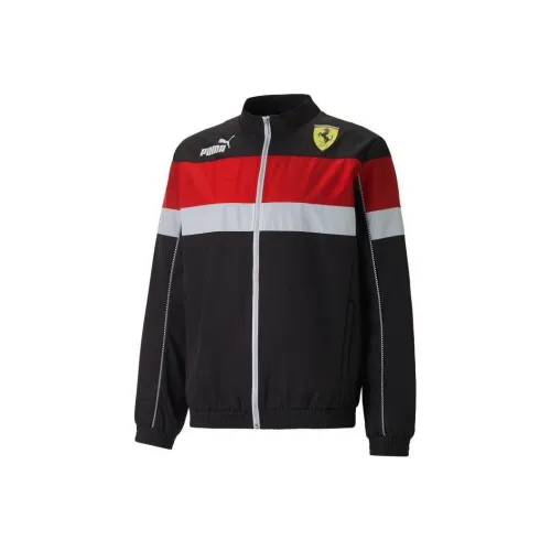 PUMA Ferrari Red Men's Jackets PUMA Ferrari Красный Мужские Куртки