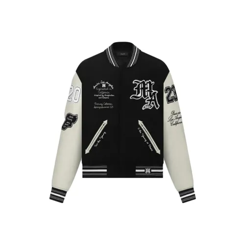 AMIRI Черный Белый Мужская Куртка