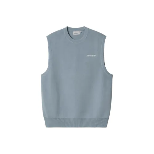 Carhartt WIP FW24 Светло-Синие Мужские Майки