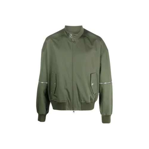 Alexander McQueen SS22 Куртки и Пальто Мужской Зеленый