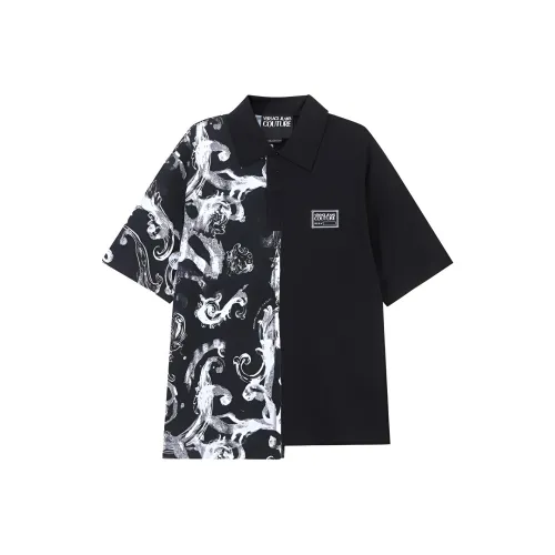 VERSACE JEANS COUTURE Поло Мужское Черное