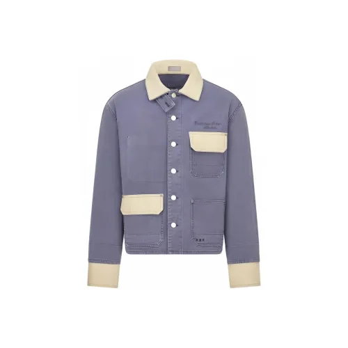 DIOR Куртки и Пальто Мужской Синий