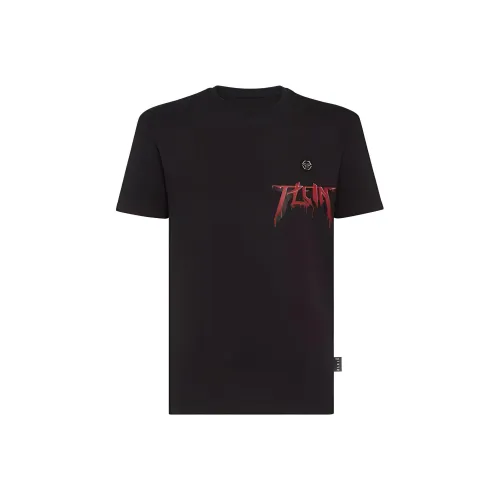 PHILIPP PLEIN Мужские черные рубашки T