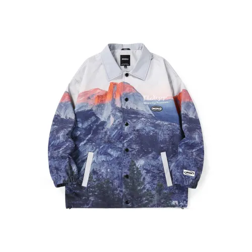 XXGOGO Loose Fit Куртка Унисекс Серый Синий