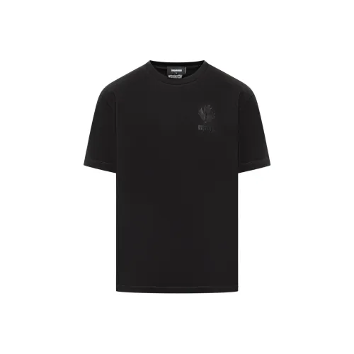 DSQUARED 2 Черные Мужские T-Рубашки