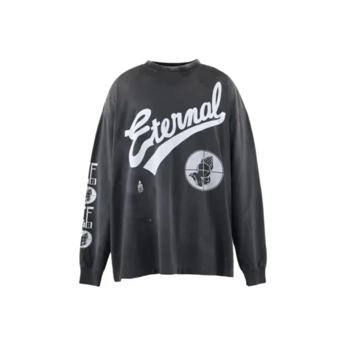 SAINT Mxxxxx x Fear Of God T-Shirt Мужской Черный