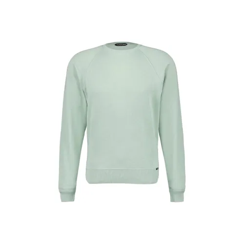 TOM FORD Зеленый Мужской Свитшот