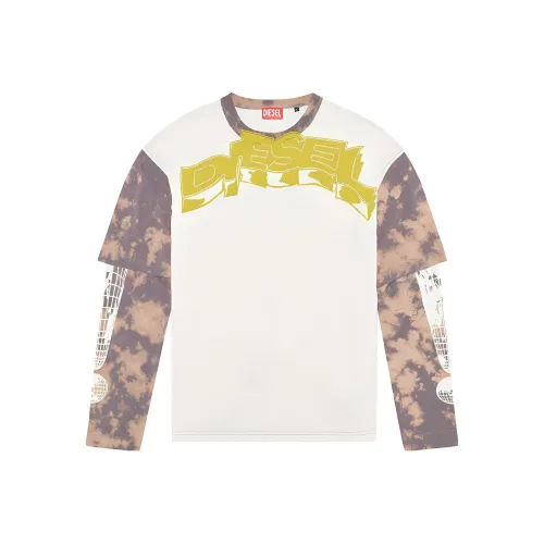 DIESEL Белая Мужская T-Рубашка