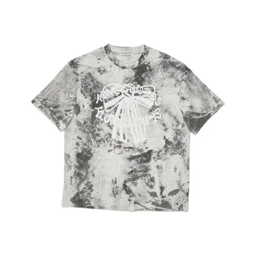 ACNE STUDIOS T-Shirt Унисекс Выцветший Черный