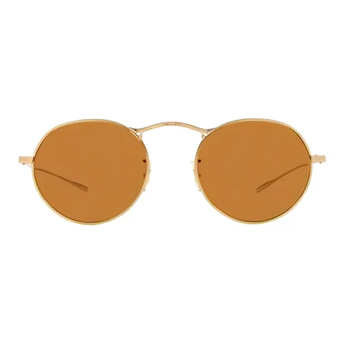 Oliver Peoples Солнцезащитные очки Золотые Мужские