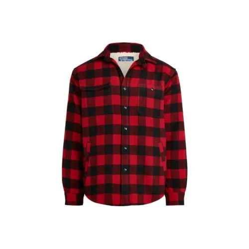 Polo Ralph Lauren Черный Красный Мужская Куртка