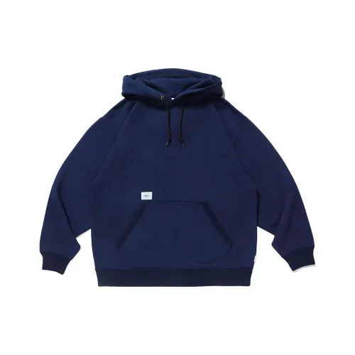 WTAPS Темно-синий Синий Мужской Свитшот