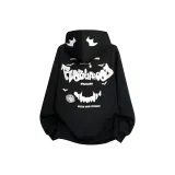 Чёрный Белый (с флисовой подкладкой)