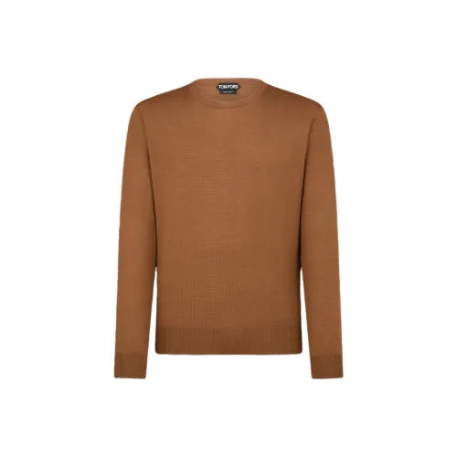 TOM FORD FW24 Трикотаж Мужской Цвет Whiskey