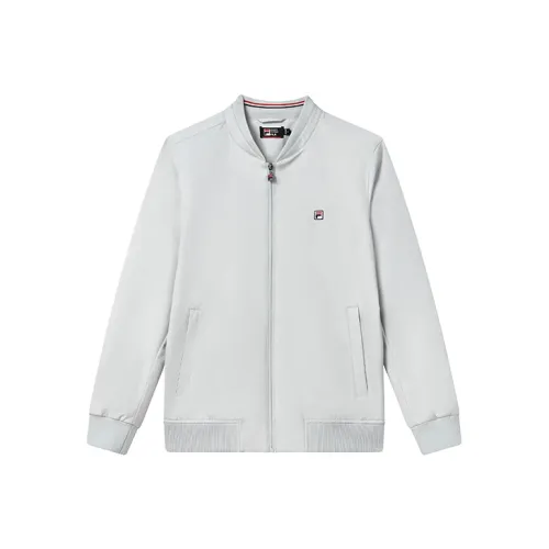FILA Куртка Мужская Светлая Прозрачная Серого цвета